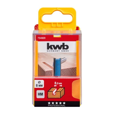 KWB Fresa per scanalature HM - 754820