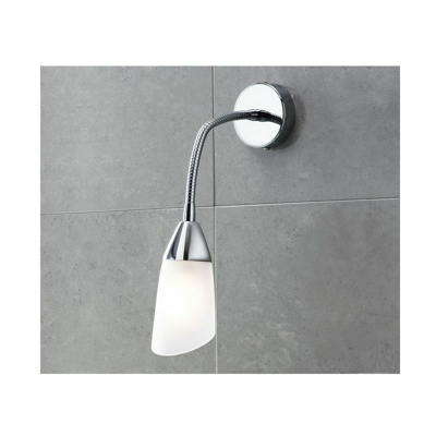 Gedy Applique Orientabile Bianco Metallo 36,5x7x12 Cm