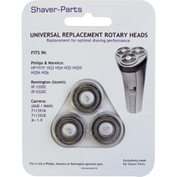 Testina per rasoio elettrico Nero 3 pz. - N.A. en oferta