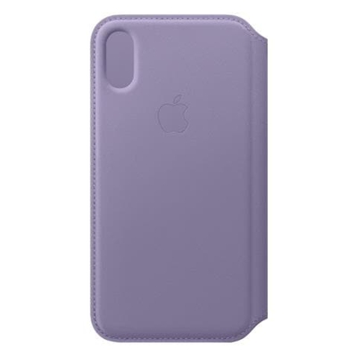 vers Smart Folio - Flip cover per cellulare - pelle - lilla - per iPhone