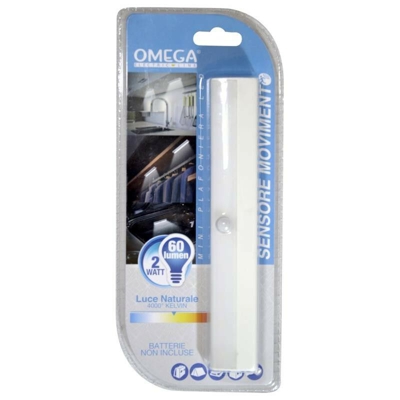 Strip Led A Batteria Con Sensore Di Accensione 2 W - OMEGA