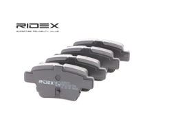 RIDEX Pastiglie Freni 402B0272 Kit Pastiglie Freni,Kit Pasticche Freni PEUGEOT,CITROËN,207 (WA_, WC_),307 (3A/C),307 SW (3H),207 SW (WK_) en oferta