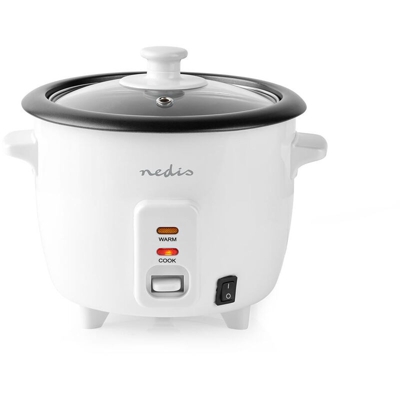 Vaporiera Risottiera Riso Cuociriso Cuoci Riso 0,6Lt 300W - NEDIS