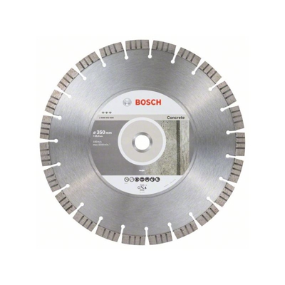 Bosch Disco diamantato Best for Concrete, 350 x 25,40 x 3,2 x 15 mm - 2608603800