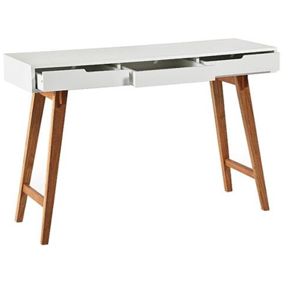 Console Scandinava Legno E Bianco Eska