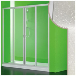 Porta Doccia 120 Cm In Acrilico Mod. Mercurio 2 Con Apertura Centrale características