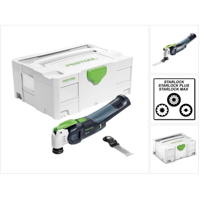 574848 Festool Utensile multifunzione a batteria OSC 18 Li E-Basic VECTURO