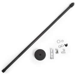 Palo Sospeso Estensibil Binario Luce A Binariol 50 ► 100Cm - Nero (PL-218000S-B) - GREENICE en oferta