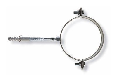 Collare Tondo SCP per Pluviali Fischer Ø 100 mm finitura Zincata