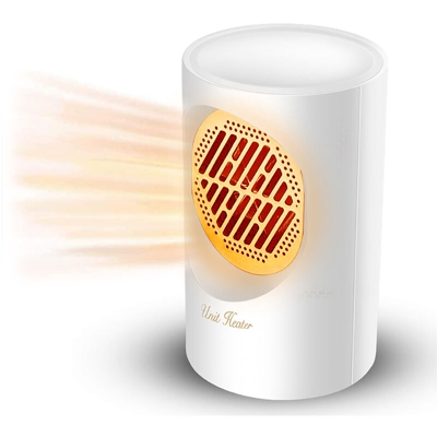 termoventilatore a caldo piccola velocita delle famiglie ZN-AZ-DNQ-002 il riscaldamento desktop mini bianco UE - ASUPERMALL