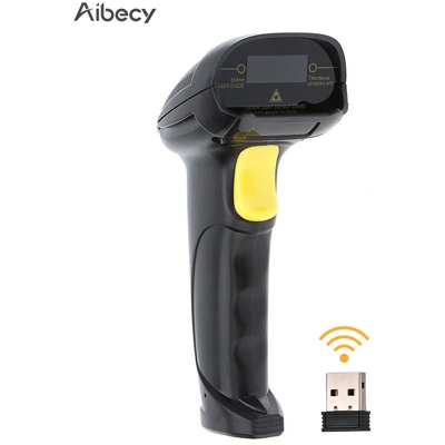 Supporta connessione wireless 2.4G / connessione cablata USB Scanner automatico con cavo USB e mini ricevitore Supporta solo la ricezione 1 a 1