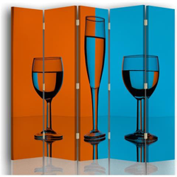 Paravento - Separè Per Interni Bicchieri E Colori características