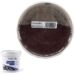 Ossido di ferro in polvere 500gr, colori rosso - MULTICHIMICA precio