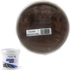 Ossido di ferro in polvere 500gr, colori marrone - MULTICHIMICA características