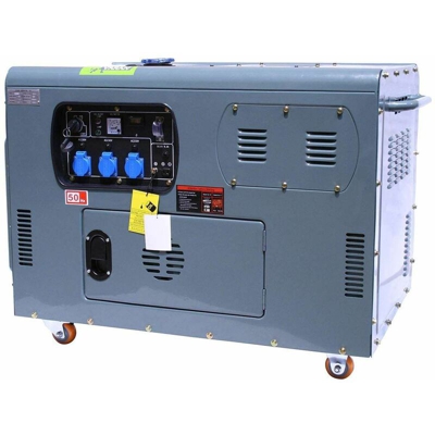 92692 Generatore / gruppo elettrogeno Diesel silenziato 12 kW 230V + 12V - Varan Motors