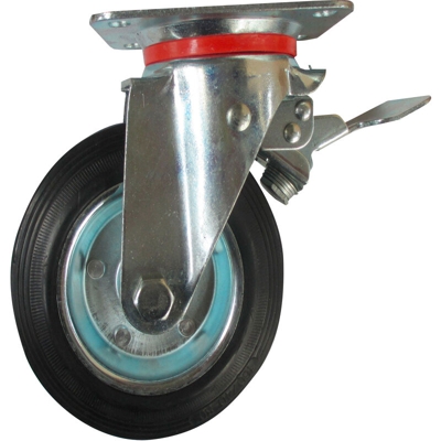 Ruota Industr. Girev. D.100 C/Freno Export - CHINA-QINGDAO RUOTE