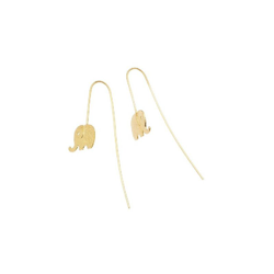 Orecchini Animali - Gioielli - da Donna - Oro in Zinco, Ottone, 1,3 x 3 cm - OTTAVIANI BY HOMEMANIA precio