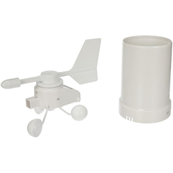 TFA - Monitor Temperatura Dostmann Per Smartphone Con Sensore Di Temperatura, Pluviometer, Anemometro Bianco, 37 X 18 X 20,8 Cm, 31.4005.02 características