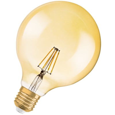 LED (monocolore) Classe energetica: A++ (A++ - E) OSRAM 4058075810839 E27 Potenza: 6.5 W Bianco caldo Vintage 7 k