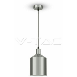 VT-8175 Lampadario portalampada 1MT E27 moderno in metallo cromato a specchio Ф170mm - sku 3705 - V-tac en oferta