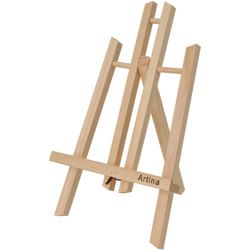 Cavalletto per Pittura da Tavolo Manchester Legno di Pino Massiccio - Ideale per dipingere e per Adulti e Bambini - Artina precio