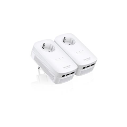 Powerline AV1200 Starter Kit con 3 porte Gigabit e presa passante precio