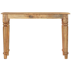 Tavolo Da Pranzo 118x60x77 Cm In Legno Massello Di Mango características