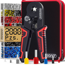Pinza Crimpatrice con Set Capicorda 0,25-10mm² Pinza a Compressione Crimpatrice Capicorda - Monzana características