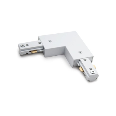 Connettore a 2 Fasi con Connettore a 90 ° Bianca (PL218000A-T-W) - GREENICE