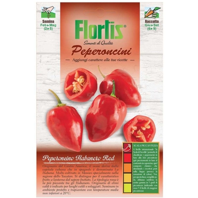 Bustone perperoncino habanero red - ORVITAL SPA - SEMI