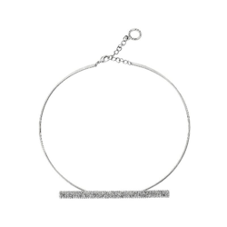 Collana Fantasia - Ciondolo, Pendente - da Donna - Argento in Zinco, Ottone, Cristalli, 11,6 x 11,6 cm - OTTAVIANI BY HOMEMANIA en oferta