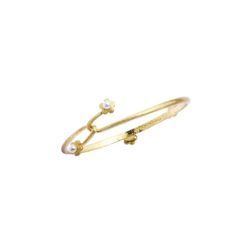 Bracciale Fantasia - Gioiello, Braccialetto - da Donna - Oro in Zinco, Ottone, Perle, 6,3 x 6,3 x 1,8 cm - OTTAVIANI BY HOMEMANIA en oferta