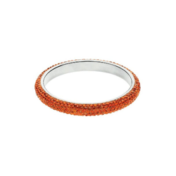 Bracciale Fantasia - Gioiello, Braccialetto - da Donna - Arancione in Zinco, Ottone, Strass, 6,5 x 6,5 x 0,9 cm - OTTAVIANI BY HOMEMANIA precio