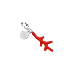 Charm Fantasia - Ciondolo, Accessorio - Per Bracciale, Braccialetto, Collana, Pendente - Rosso in Argento, Smalto, 1,1 x 3,7 cm - OTTAVIANI BY en oferta