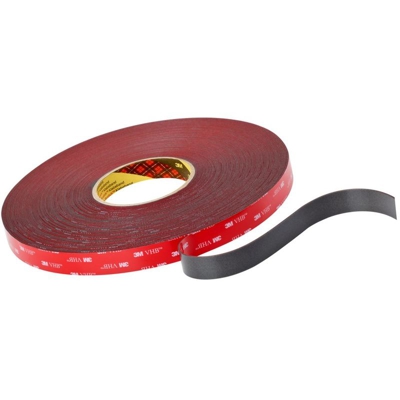 Nastro biadesivo VHB 4611F 19 mm x 33 m x 1,1 mm ad alta temperatura - 3M