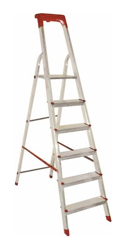 EAC - Scala Domestica in Alluminio Monica 4 Gradini H Piattaforma 0,92 mt precio