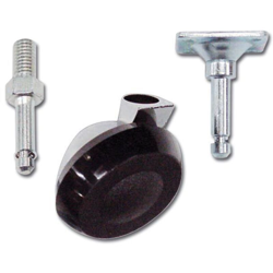 Ruota Semisferica in Nylon Ø Ruota 52 mm con Piastra-Perno Girevole in Kit - EAC precio