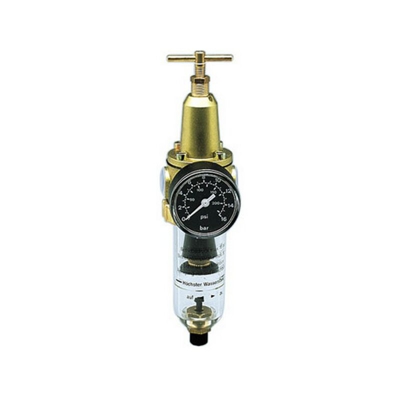 EWO - Filtro Regolatore, Filo Conduttore: G 3/8 Portata A 6 Bar 50 Mc / H, Larghezza. : Dn 6, Altezza: 230 Millimetri