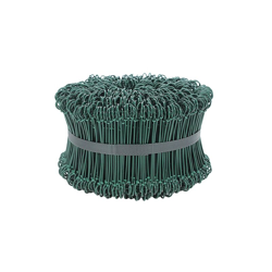 LEGACCI FILO FERRO PLASTIFICATO mm 140 - cf.1000 pz colore verde - NULL características