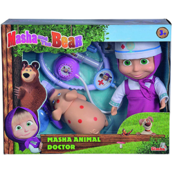 Simba Toys Masha Veterinaria Con Maiale - FALSE precio