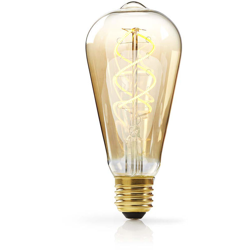 Lampada LED vintage regolabile a filamento E27 | ST64 | 5 W | 260 lm NE550672165 - Nedis precio