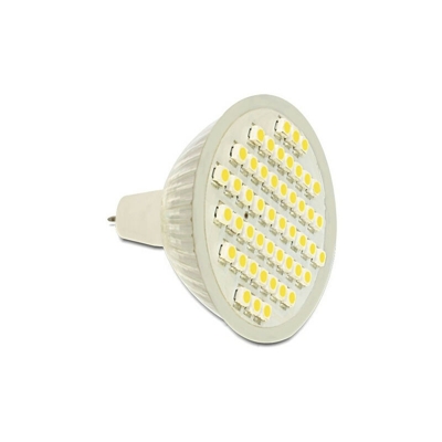 Delock - Mr16 2,5w Lampadina a led 48 led Blanco Caldo 3000k 10/18V AC / 10/30V DC 46303