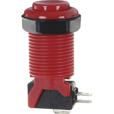 Joy-it - Dispositivo di ingresso Red Arcade Button con microinterruttore Red Arduino, Banana Pi, Cubieboard, pcDuino, Raspberry