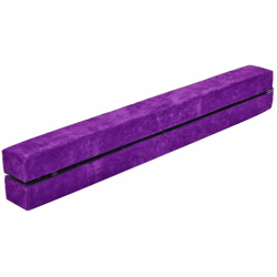 Trave da Ginnastica Pieghevole Trave di Equilibrio Ripiegabile per allenamnto a casa, Scelta dei Colori, 210 x 10 x 6.5CM(Viola) - COSTWAY precio