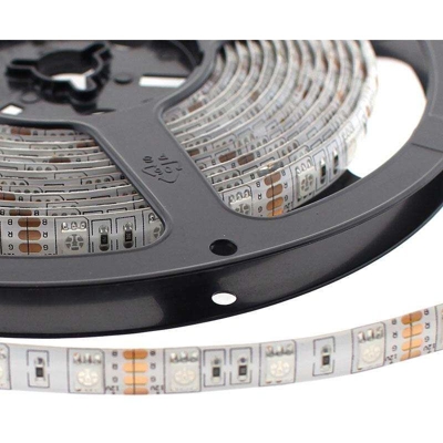 Silver - Striscia LED 5m 5050 12V 72W IP65 RGB