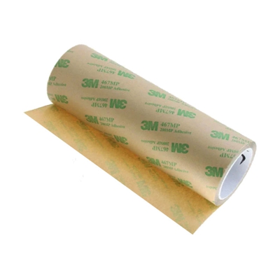 Biadesivo transfer in bobina monoliner 467MP 609 mm x 55 m x 0,050 mm trasparente - 3M