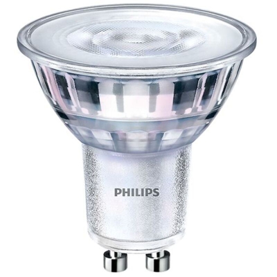 LED (monocolore) Classe energetica: A+ (A++ - E) Philips 929001364102 GU10 Potenza: 5 W Bianco caldo 5 kWh/1000h