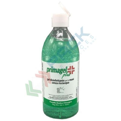 Primagel Plus Igienizzante Mani Gel Alcolico 500 Ml Pmc - NEWPHARM