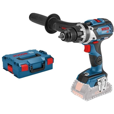 Bosch Trapano avvitatore a batteria GSR 18V-110 C Professional, in valigetta L-BOXX, senza batteria e caricabatteria - 06019G0109