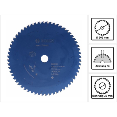 Bosch Lama per sega circolare Expert for Wood 305 x 1,6 x 30 mm - 60 denti / per legno ( 2608644528 )